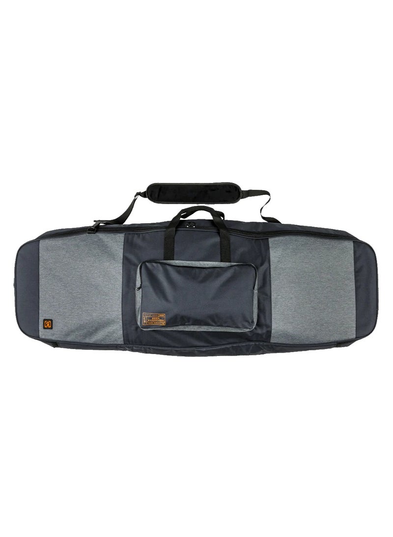 Ronix Battalion Padded Board Bag - Heather Charcoal / Orange - Image 3
